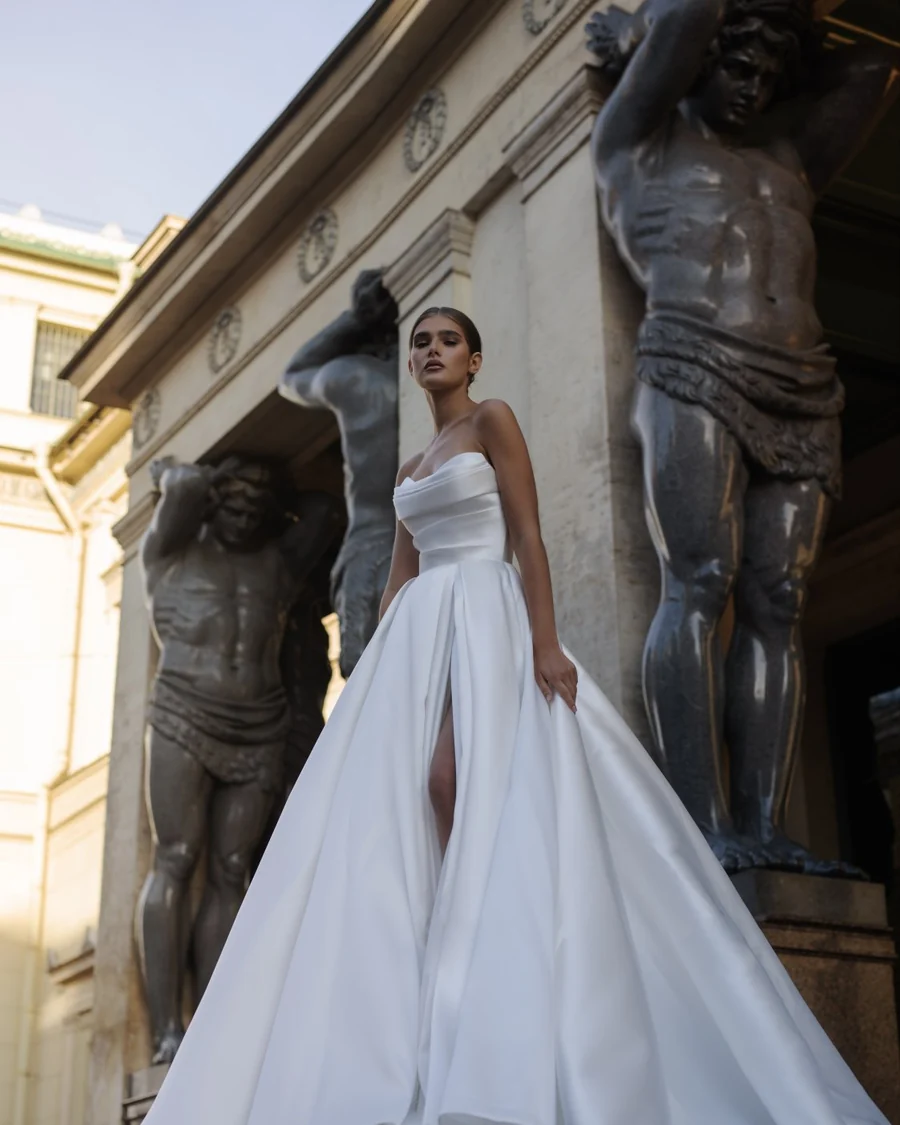 Elegantné svadobné šaty Princess